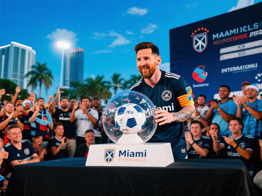 足球：国际足联俱乐部世界杯抽签盛典于迈阿密隆重揭幕